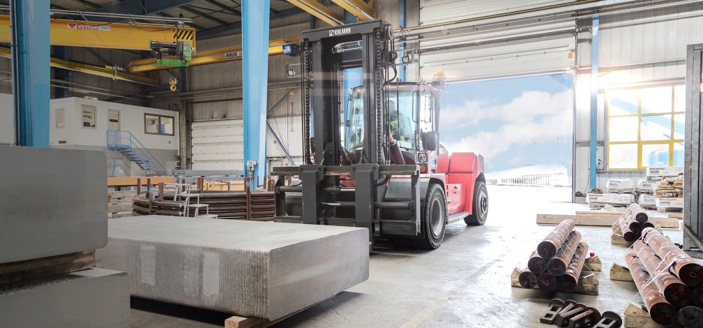 Sandstrahlen und Glühen